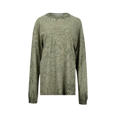 AlexanderWang女士印花长袖T恤