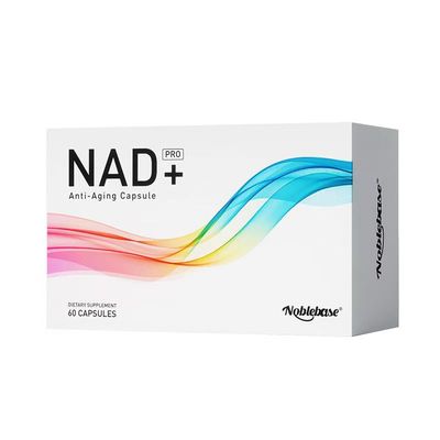 【香港直邮】效28/1 美国Noblebase进口NAD+线粒体烟酰胺胶囊60粒