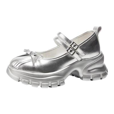 星期六厚底玛丽珍小皮鞋女单鞋