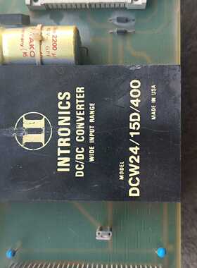 INTRONICS DCW24/15D/400 DC/DC转