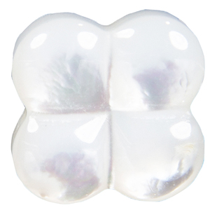 天然深海贝母雕四叶草DIY配件材料小花螺钿鱼骨散珠隔珠手串配饰