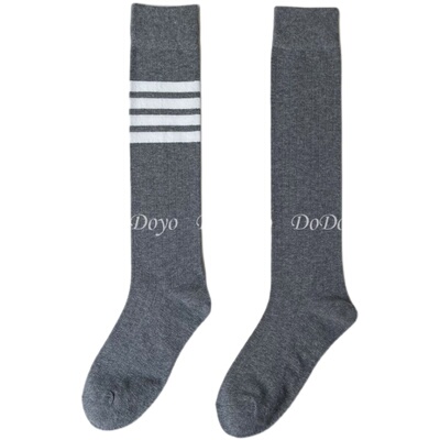 洞洞妖白色袜子女ins潮tbJK灰色