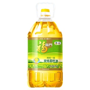 福临门精炼一级双低菜籽油5L 家用烹饪饭店食用油 转基因