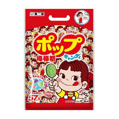 不二家果味棒棒糖糖果