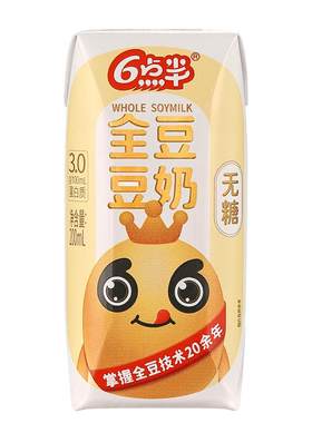 6点半无糖豆奶200mL*10盒