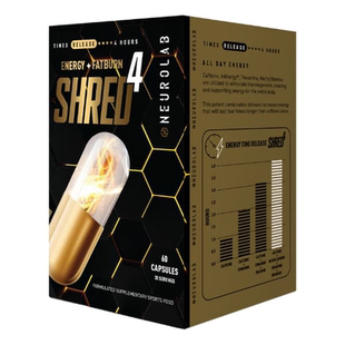 Neurolab纽若澳原装进口黄金魔Shred4胶囊60粒控体减身材管理健身