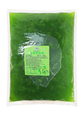5斤青提果酱奶茶店专用冰粉刨冰粥摆摊商用草莓芒果菠萝百香果酱