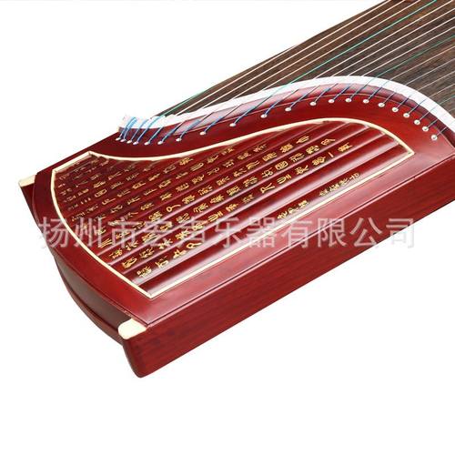 【赤壁怀古】楠木于红木竹简系列弹拨乐器扬州古筝工艺非遗传承