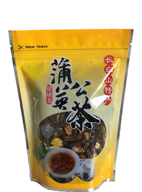 野生250g炒熟袋装蒲公英根茶