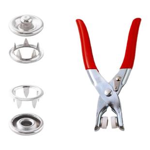 五爪扣安装套装扣子免缝钉扣手压钳按扣工具子母扣新款多功能暗扣