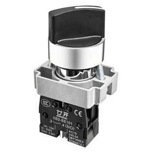 金属旋钮开关 2档旋钮 3档旋钮 选择开关ZB2)XB2-BD21 BD33 BD25