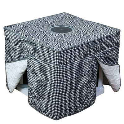 加厚烤火炉正方形桌布罩桌子套