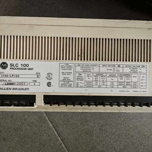 议价AB 罗克韦尔控制器SLC100