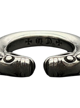 s925纯银克罗伈复古凯尔特龙开口戒指男女欧美个性霸气指环经典款