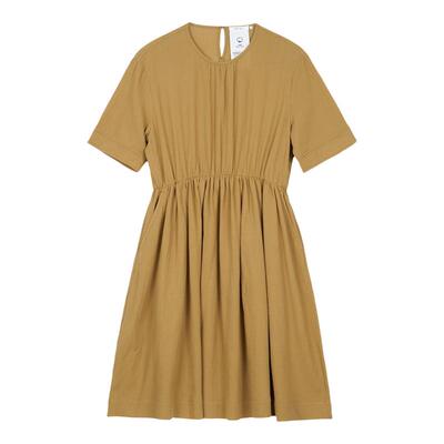 kleeklee环保棉提花棉布连衣裙