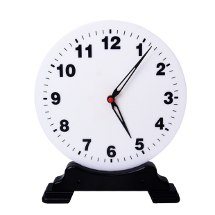 钟表模型大号教师用钟表小学教具两针非联动小学一二年级数学教学时钟演示12小时24认识钟面学具时间三针联动