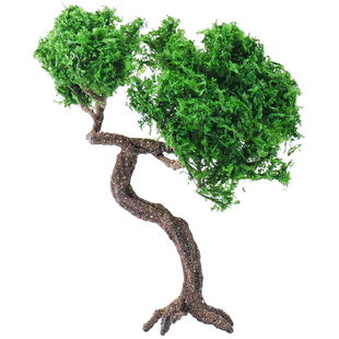 沙盘模型摆件微缩松树仿真铁丝树迎客松微景观造景古风场景手工