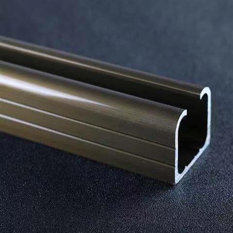 加厚移门轨道木门推拉门吊轨折叠玻璃门滑轨吊门滑轮吊轮导轨滑i.