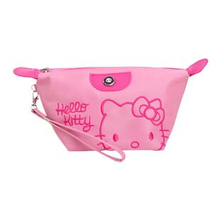 化妆包旅行收纳袋卡通kt便携手提收纳包可爱大容量女士防水洗漱包