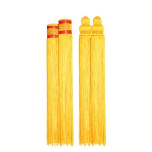 会议室背景旗帜礼堂旗穗锦旗流苏穗子旗杆葫芦吊穗红旗麦穗挂绳红旗旗杆专用黄色挂穗穗子吊须