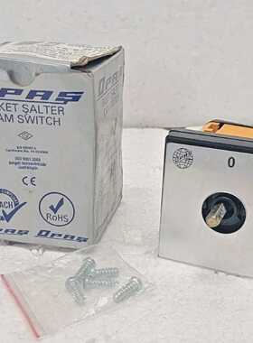 A LOT OF 4 PCS OPAS CAM SWITCH YGP301M40 380 VAC 40 A 50/60