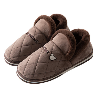 男士秋冬季加大号防滑耐磨棉鞋