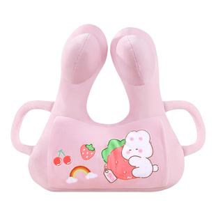 车载儿童护颈枕头枕后排座椅靠抱睡枕长途坐车睡觉神器汽车上内用