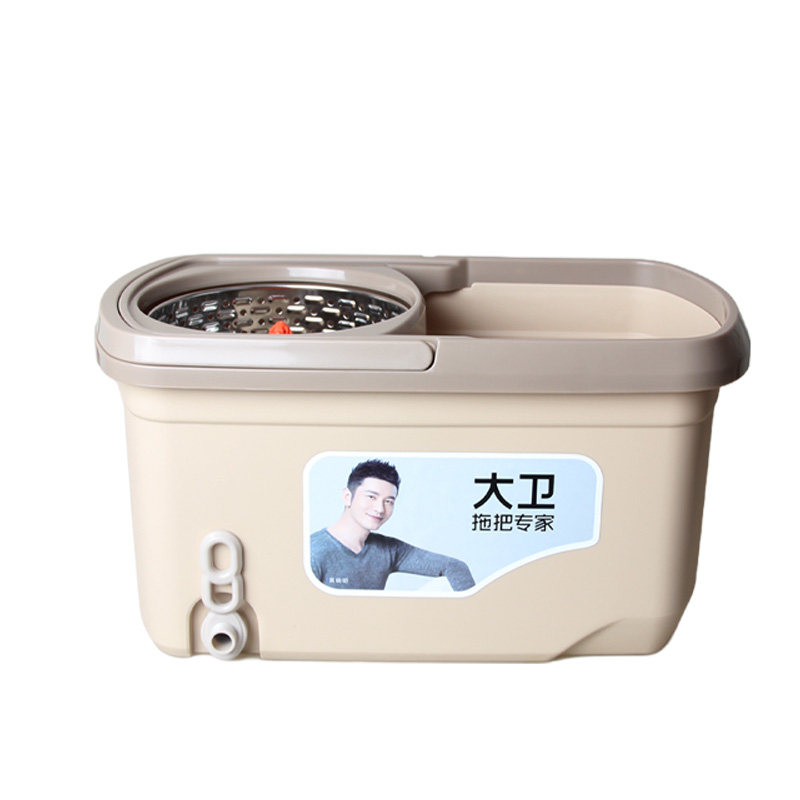 大卫旋转拖把桶干湿两用墩布