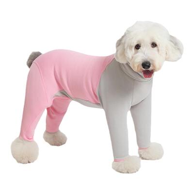 Sniff宠物狗狗猫咪秋冬装拼色抓绒打底衫泰迪比熊大中小型犬衣服