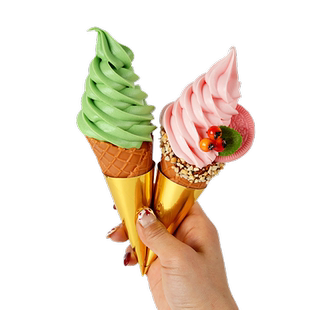 仿真蛋糕甜筒欧西式点心蛋挞食物模型橱柜软装饰摆设玩具表演道具