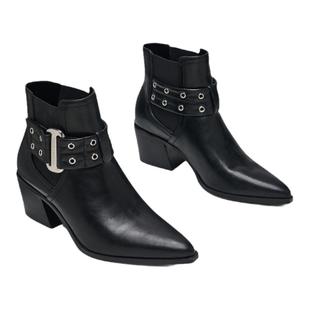 Steve Madden思美登GALLOWAY粗跟切尔西靴短靴时装靴子