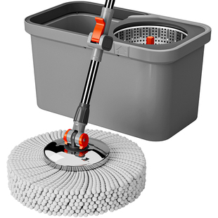旋转拖把2025新款家用一拖净干湿两用拖布桶自拧水免手洗自动脱水