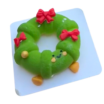 圣诞花环模具甜甜圈慕斯甜品磨具