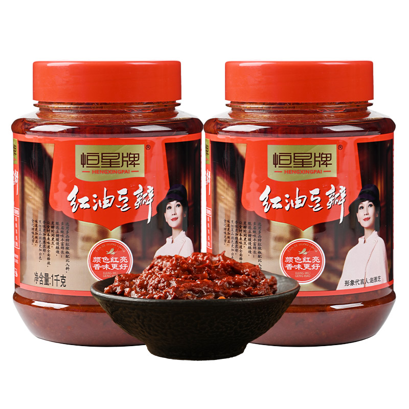 恒星牌豆瓣酱郫县正宗厂家直发