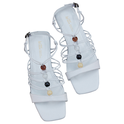 Le'Murmure串珠“牙线”凉鞋