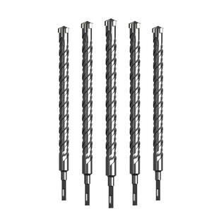 蓝胜十字冲击钻头电锤混凝土穿墙方柄打墙转头圆柄加长合金四刃钻