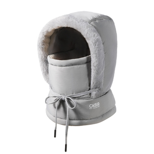 东北骑行帽子秋冬季保暖面罩雷锋帽女防寒防风男围脖一体电动车冬