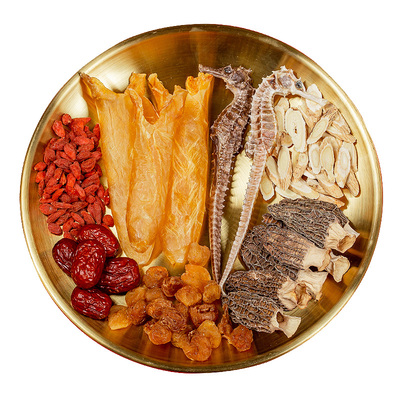 海马干一公一母海马田七煲汤料包黄芪麦冬非中药材饮片增儿童高汤