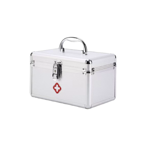 家用应急医疗箱家庭铝合金医药箱急救大容量出诊箱收纳盒