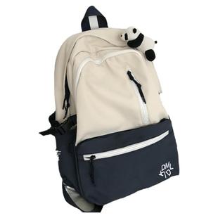 ins原宿风大容量双肩背包初中学生日系ulzzang韩版百搭高中书包女