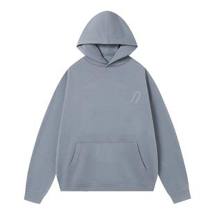 CryingCenter3M反光中性cleanfit慢跑马拉松越野跑加绒连帽卫衣