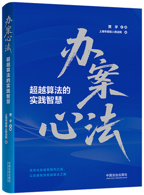 【央视网】办案心法 超越算法的实践智慧 9787521661439 中国法治出版社 FG