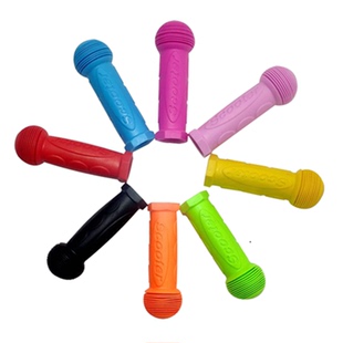 儿童滑板车配件把套软橡胶平衡把手套手柄手把套软胶童车把手通用