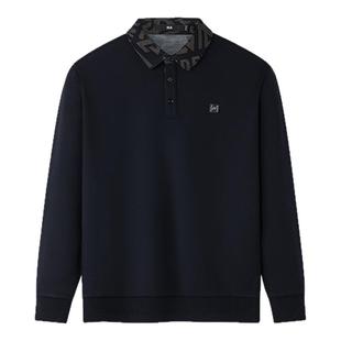 HLA/海澜之家保暖针织衫2025秋冬新款加绒加厚远红外抗静电毛衣男