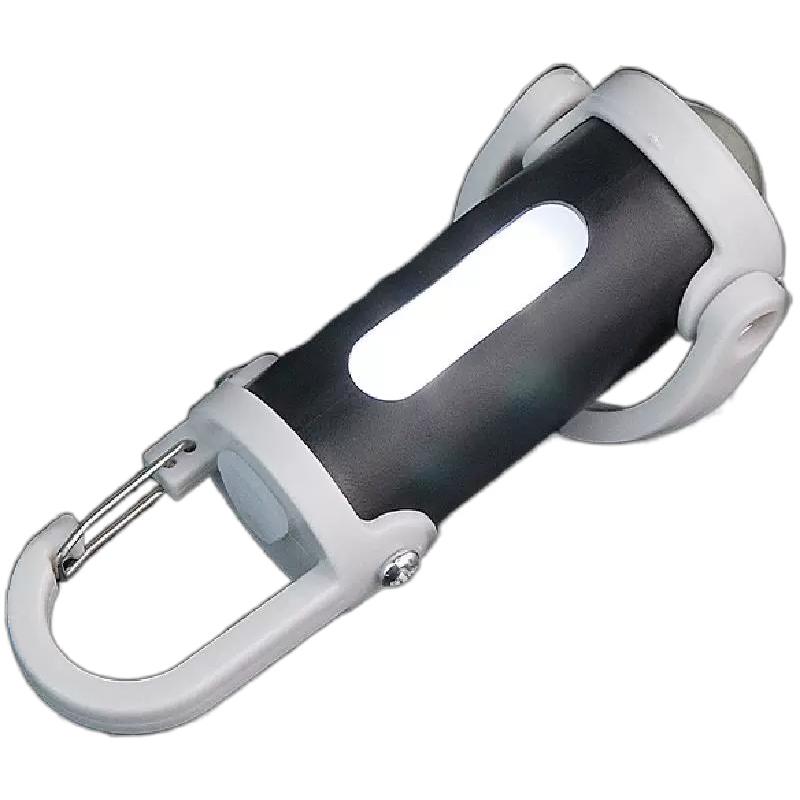 多功能防水便携手电筒腰挂钥匙扣迷你简约应急野外求生钥匙扣