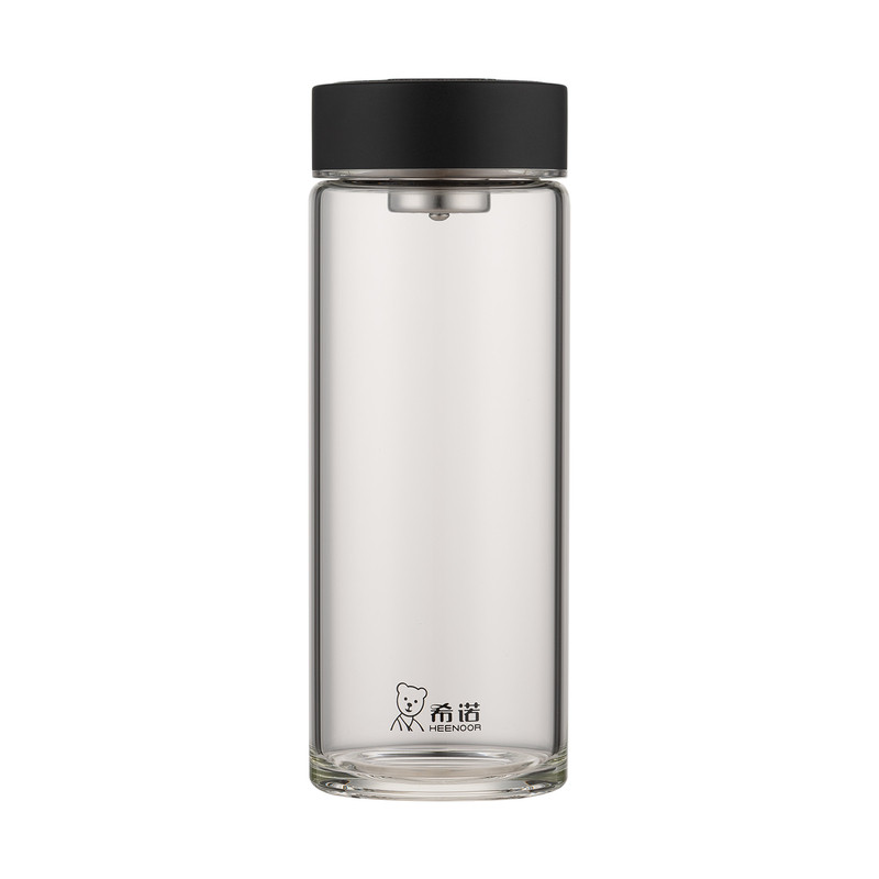 希诺单层耐高温加厚玻璃茶杯