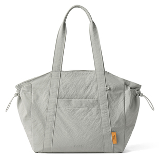 莱夫贝壳托特包女大容量2026新款百搭通勤轻便尼龙秋冬电脑单肩包