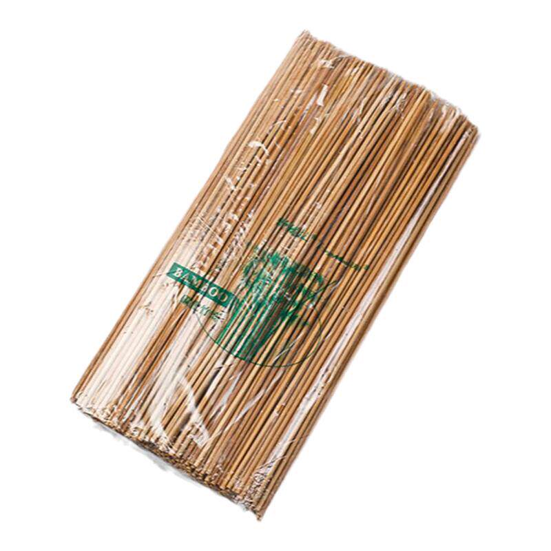 特硬碳化竹签商用批发一次性食品级糖葫芦淀粉肠烧烤串串签子签字