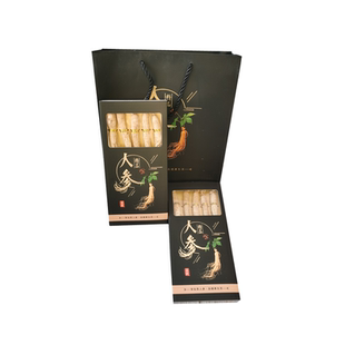 特价长白山人参整支干人参礼盒装东北特产白参生晒参50克/盒包邮