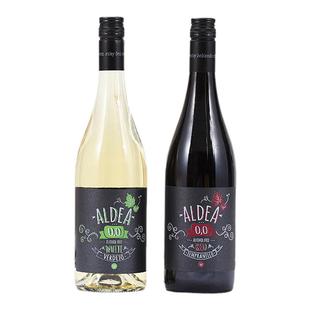 无酒精红酒！西班牙艾尔迪亚Aldea无醇红葡萄酒0度脱醇干红葡萄汁